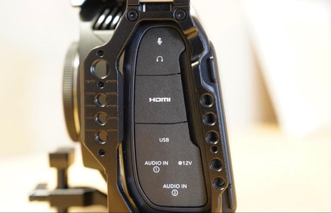 極美品BMCC6K FF SmallRigケージ 純正バッテリー2つ