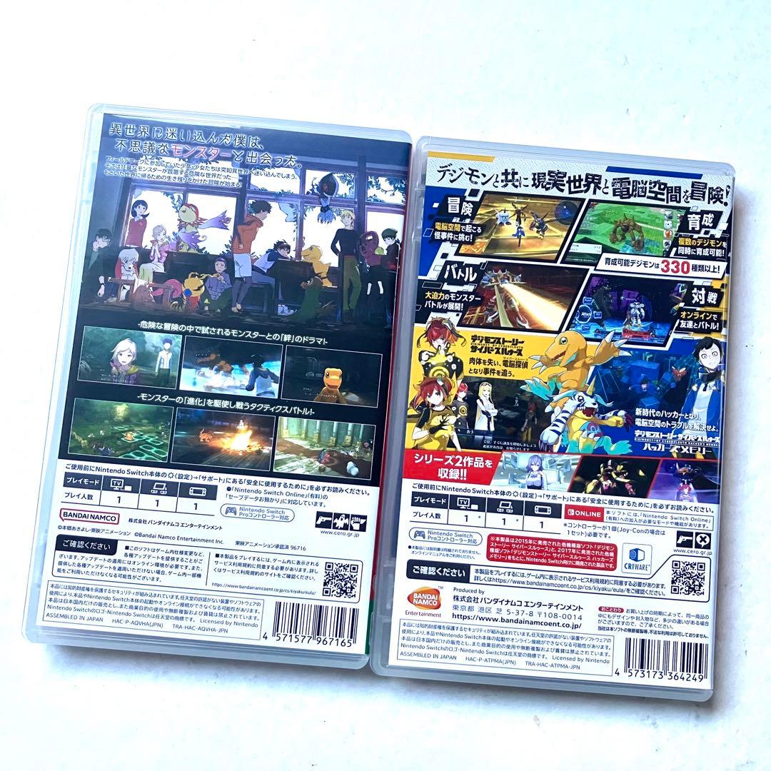 Switch デジモンストーリーサイバースルゥースハッカーズメモリー サヴァイブ