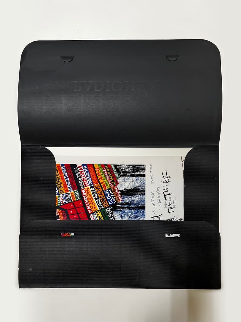 【超貴重！】レディオヘッド　Hail to the Thiefリトグラフセット