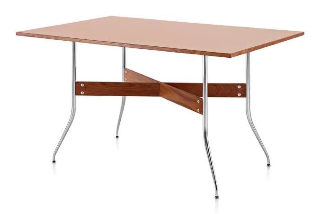 ハーマンミラー　ネルソンスワッグレッグテーブル(スクエア)