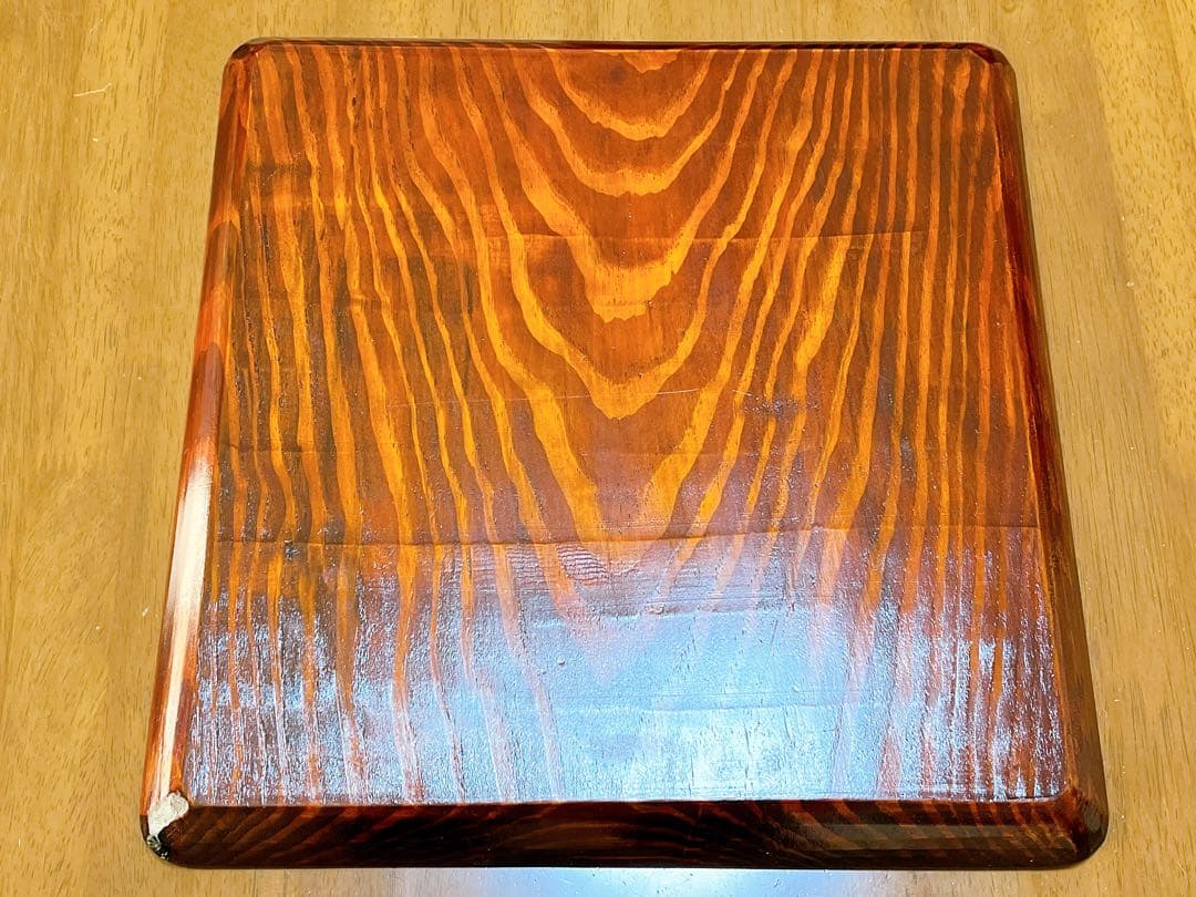 時代物 お膳 讃岐彫り 正方形 お盆 アンティーク 漆器 トレー 木彫り５枚
