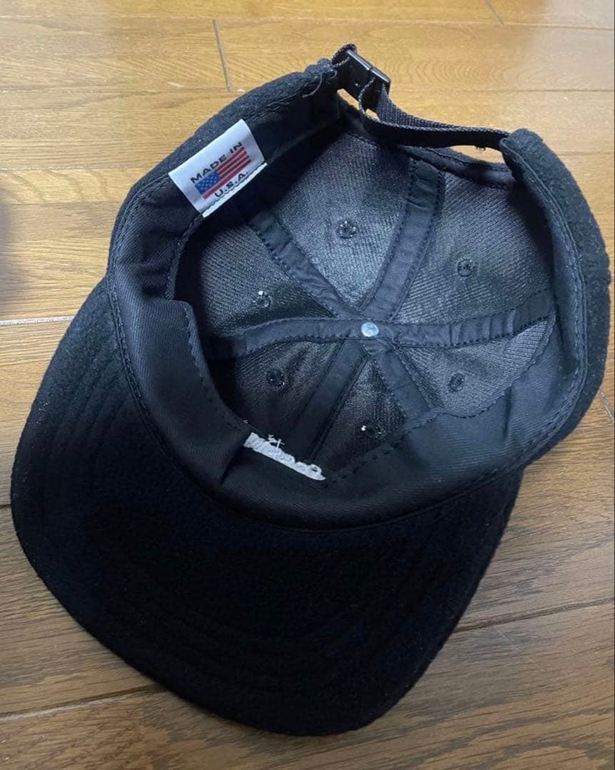 美品　エンノイ　フリースキャップ　ブラック