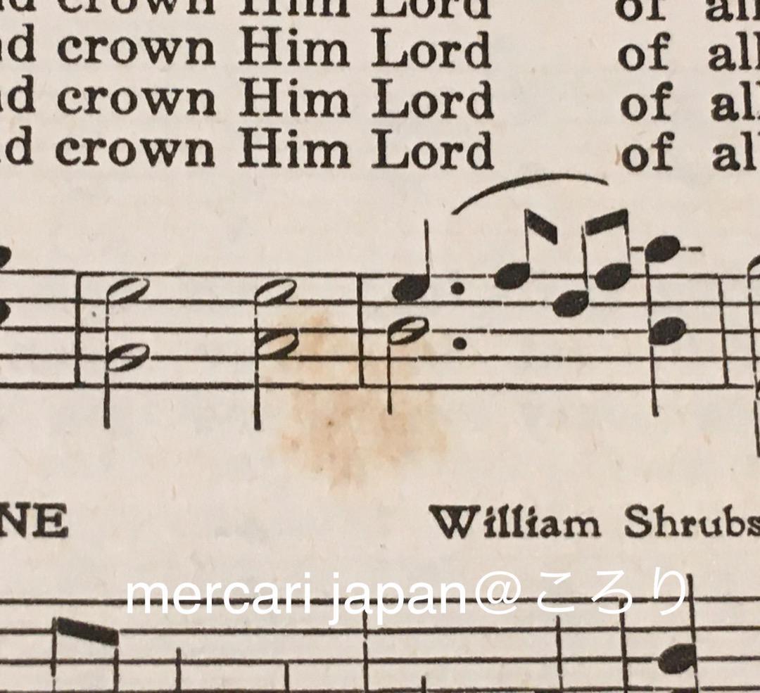 洋書　古書　worship and service hymnal 1958