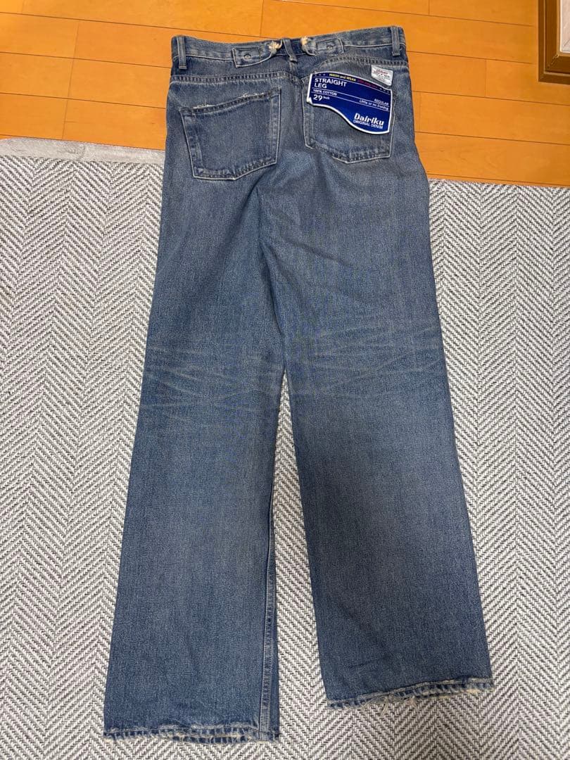 パンツ Dairiku StraightCross Embroidery Vintage