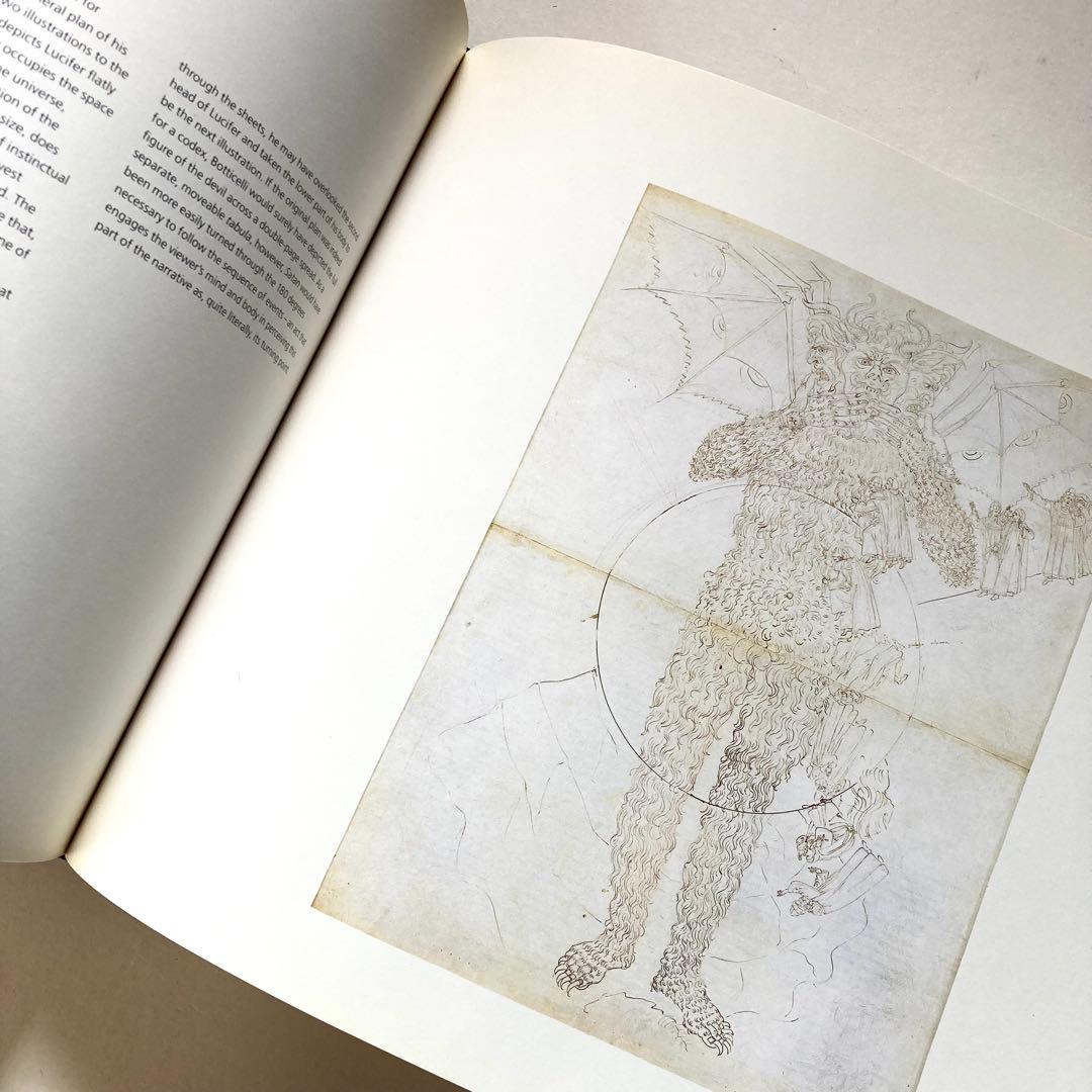 Botticelli dante ボッティチェリ ダンテ 神曲 大型画集