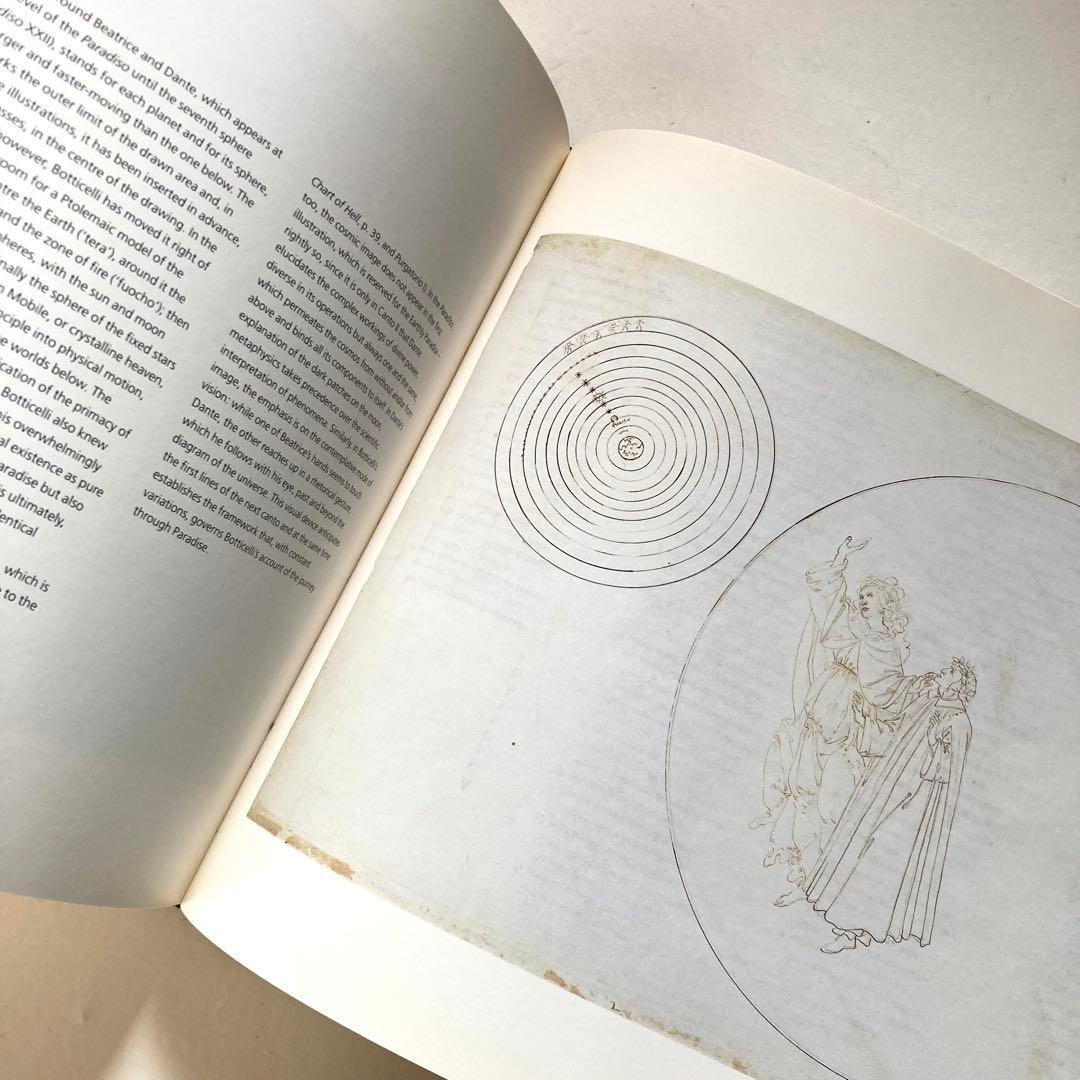 Botticelli dante ボッティチェリ ダンテ 神曲 大型画集