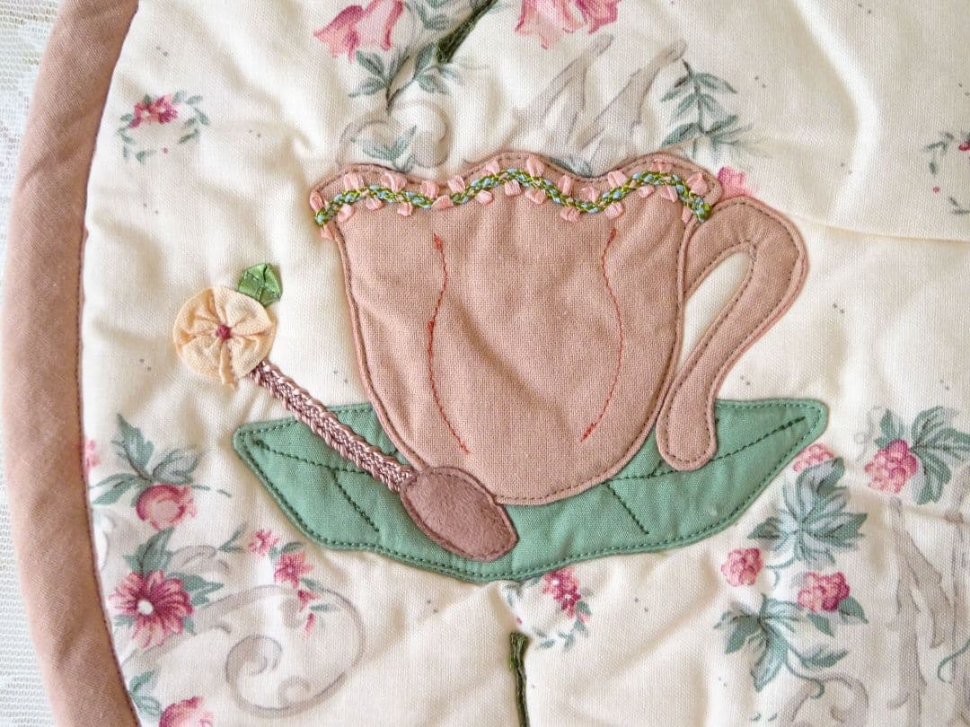 マニー　コラージュフロアマット　ウォールポケット　イマン　ローズ