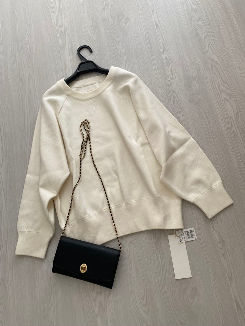 ゆかり様 23000円新品♡綿95カシミヤ5 スコットクラブ購入 トレーナー