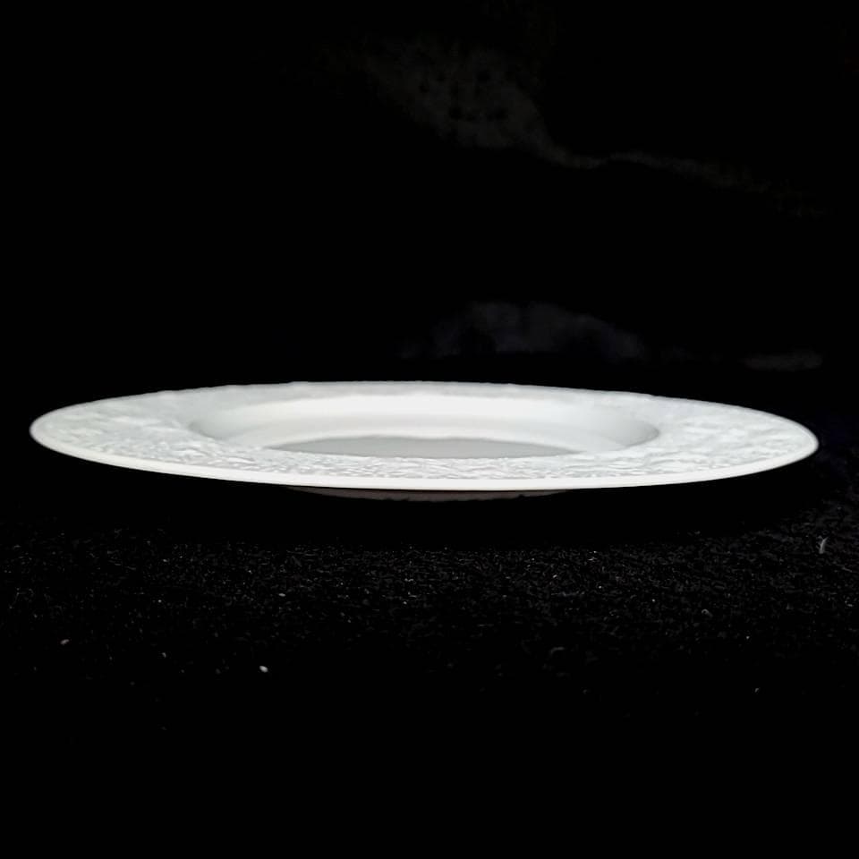 ♪未使用級♪ローゼンタール　魔笛　ホワイト　22cm　ディナープレート　6枚