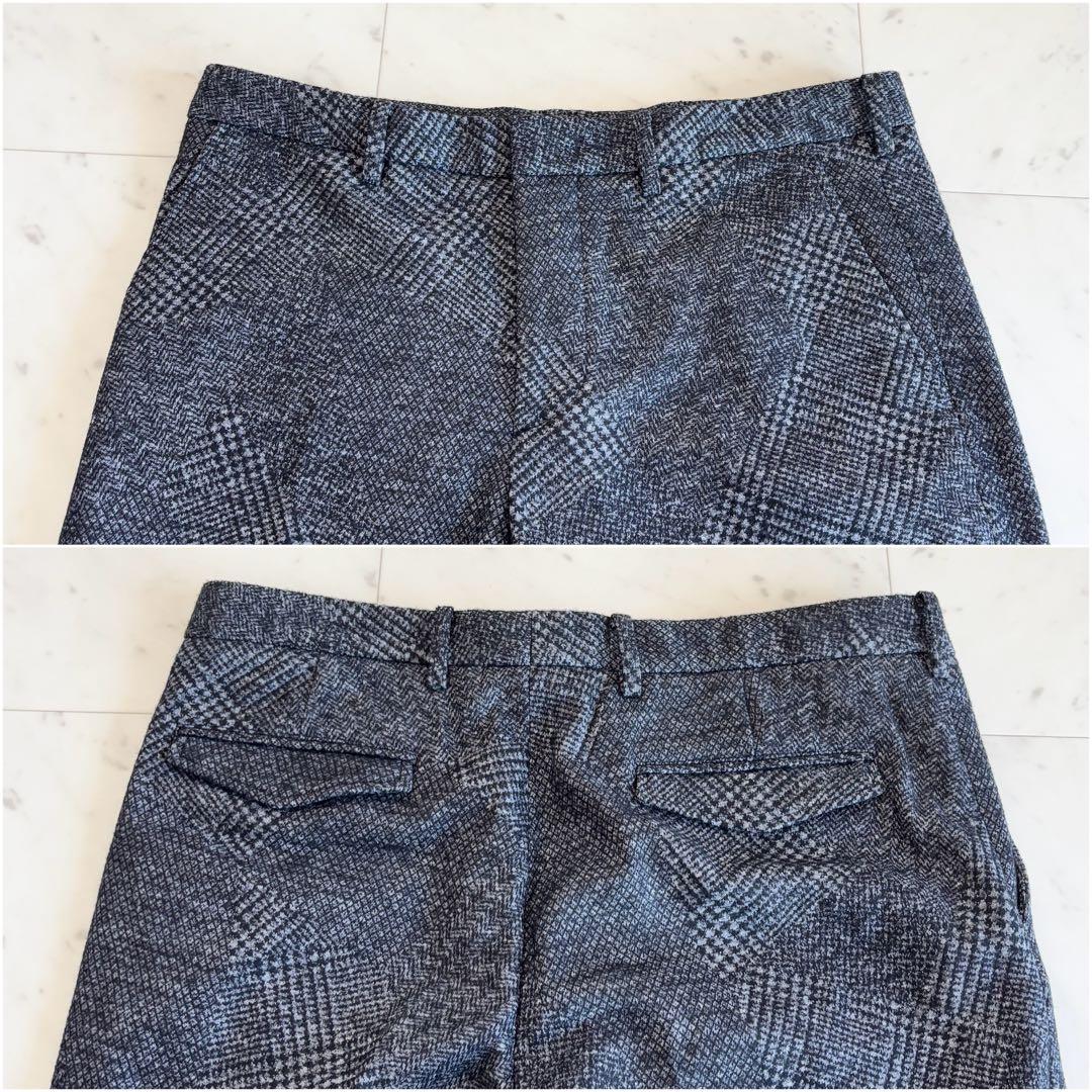 希少・美品 ジョゼフオム セットアップ 総裏 本切羽 チェック ブラック