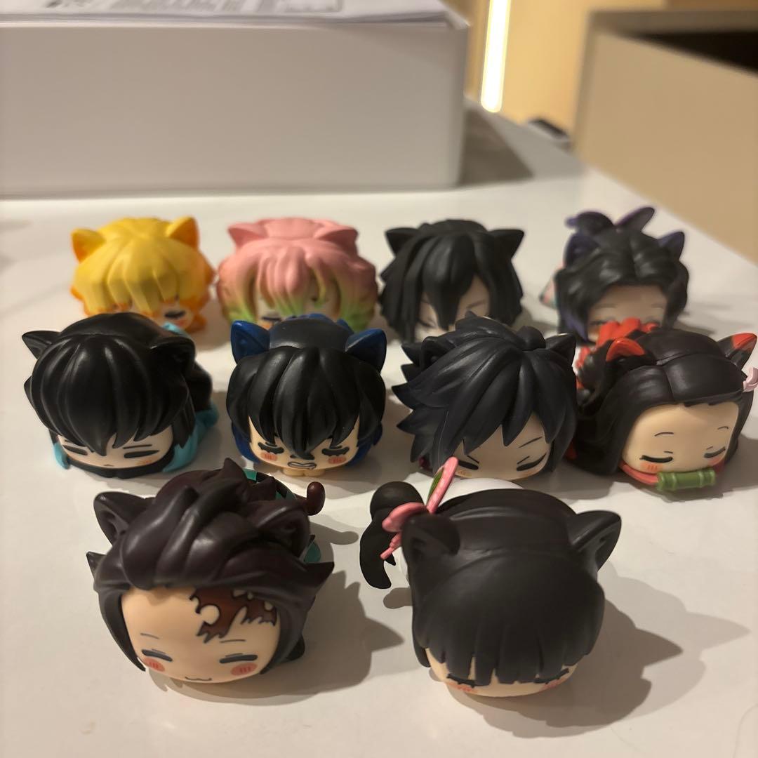 鬼滅の刃 おひるねこ　フィギュア 10体セット