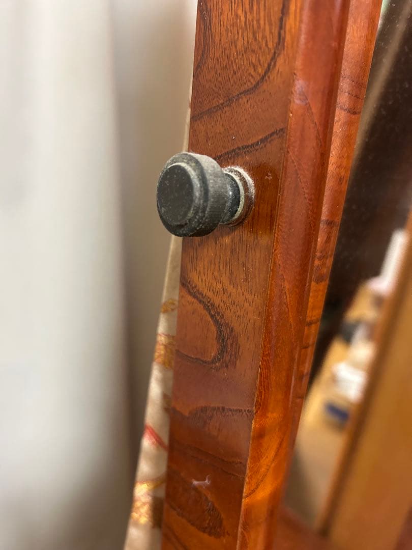 和製木製ドレッサー・鏡台 5引き出し付き　和箪笥