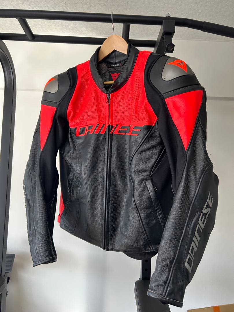 DAINESE バイク用ジャケット サイズ50 レッド/ブラック