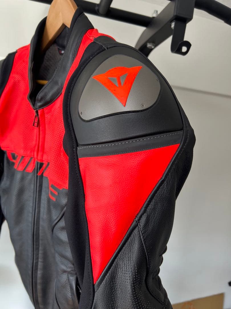 DAINESE バイク用ジャケット サイズ50 レッド/ブラック