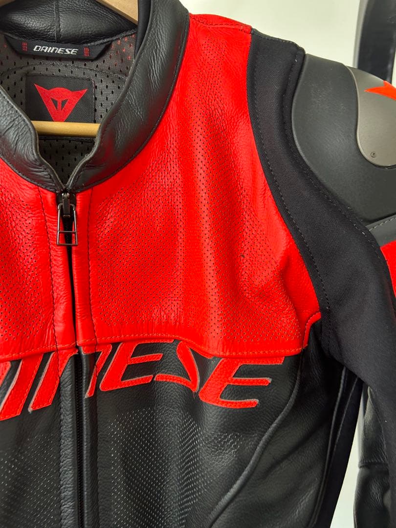 DAINESE バイク用ジャケット サイズ50 レッド/ブラック