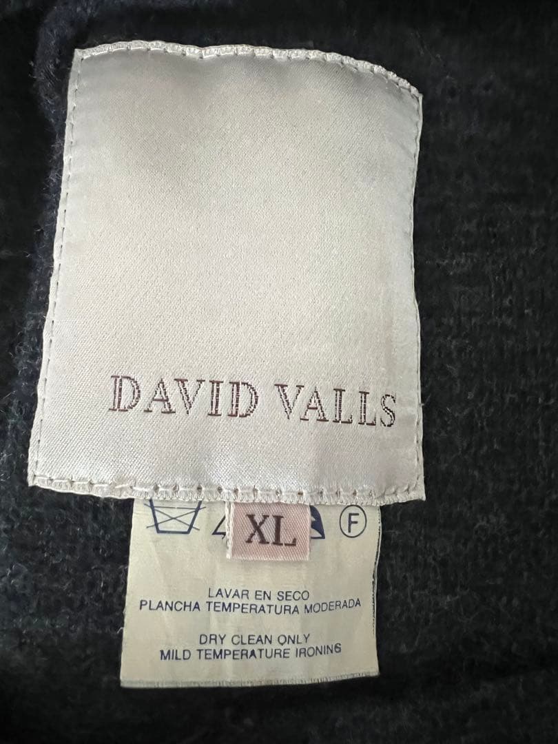 90s david valls ウールハーフコート　スペイン