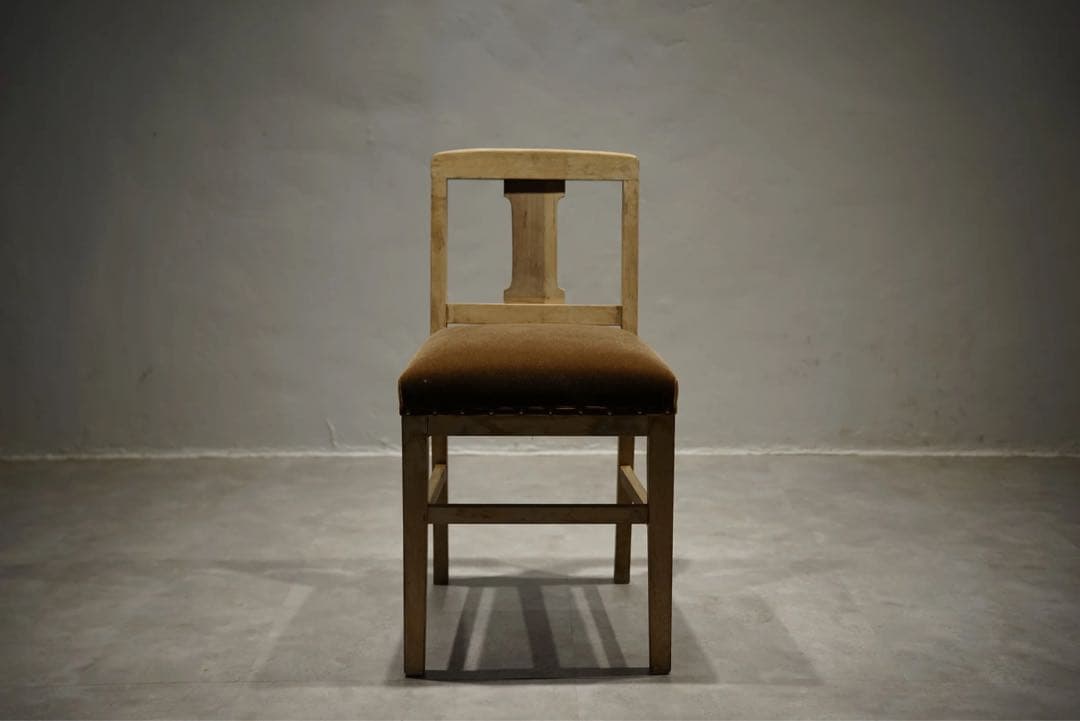 昭和初期　ビンテージチェア　古椅子　小椅子　栗材