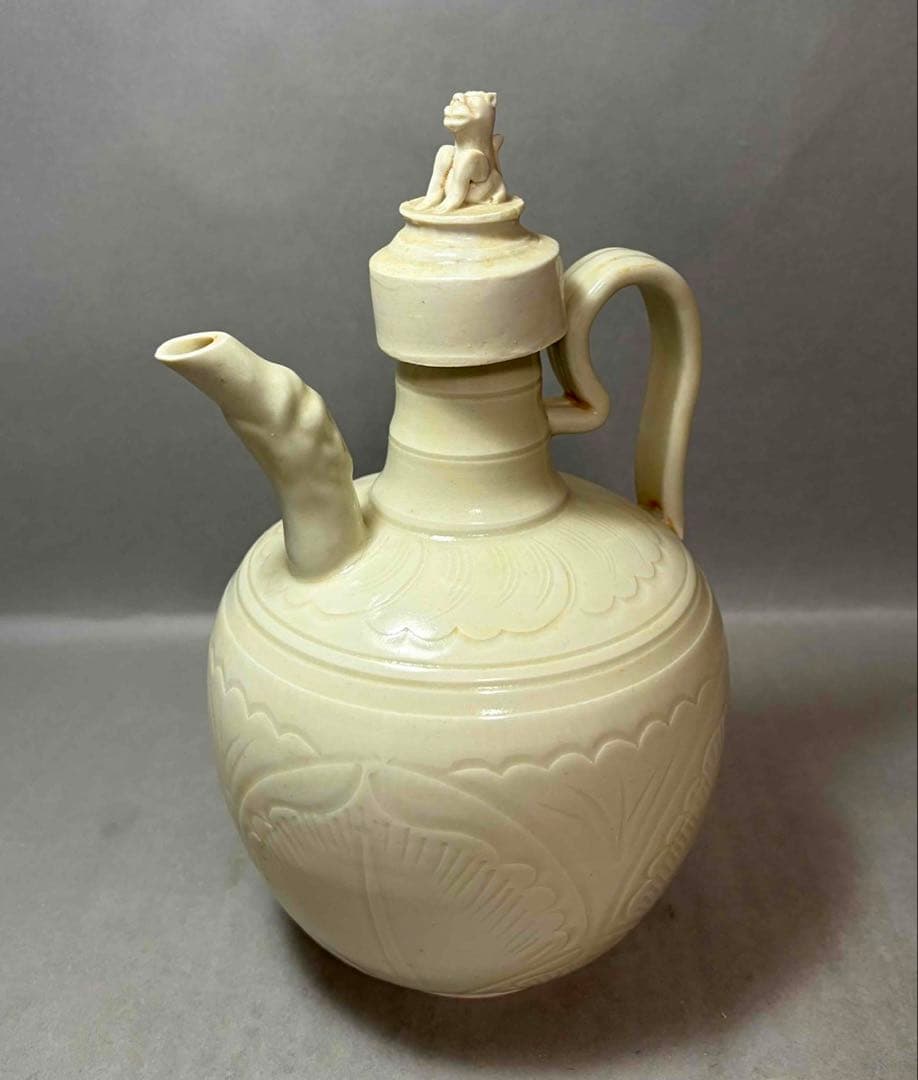 中国 定窯写　水注と温碗　f2251107