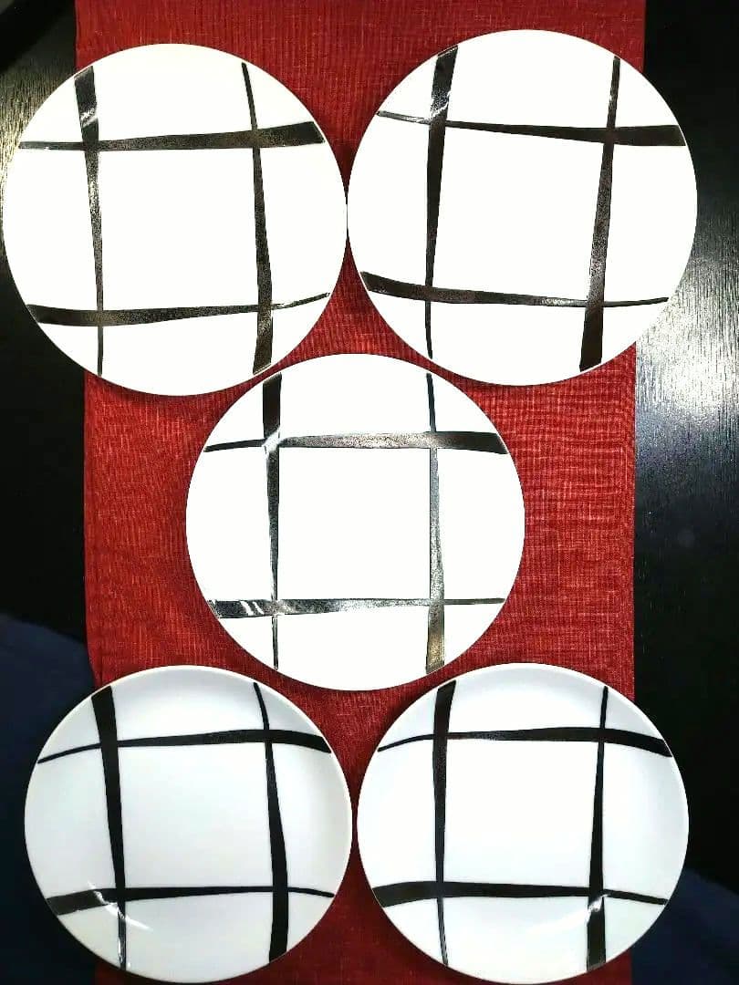 ♥ホームパーティーお薦め⬛豪華に高級レストラン・ホテル風ディスプレイ3皿新品