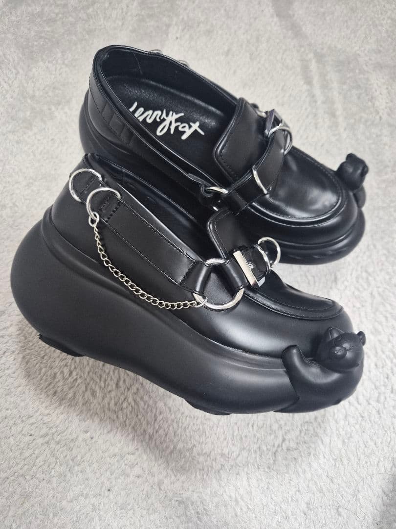 靴 jenny fax Bad Bear Moon / Black