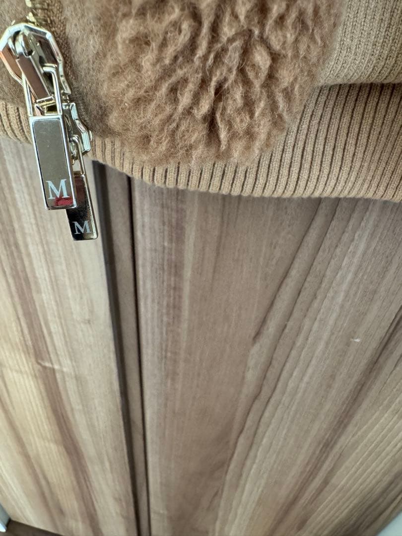 美品　Max Mara マックスマーラ　テディ　ケープ　ポンチョ