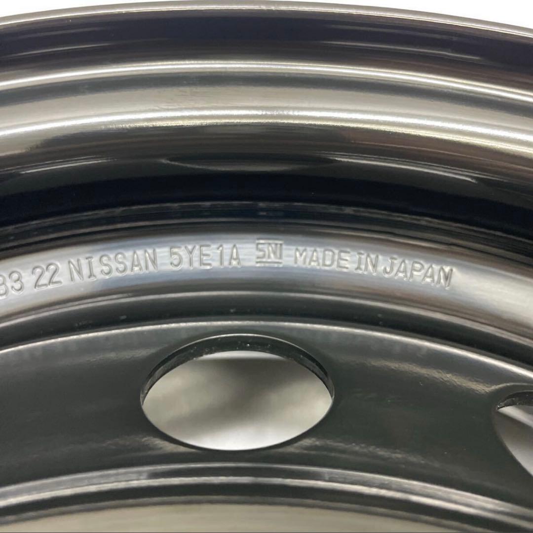 2025年式☆新車外し☆超美品☆キャラバン☆純正スチールホイール☆4本SET