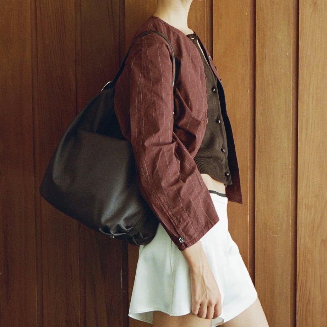 TOUTYEST SAC CANOT TOILE カノ トワルバッグ　ブラウン