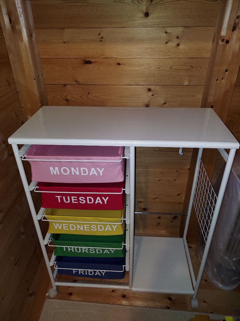 キッズハンガースチールラック