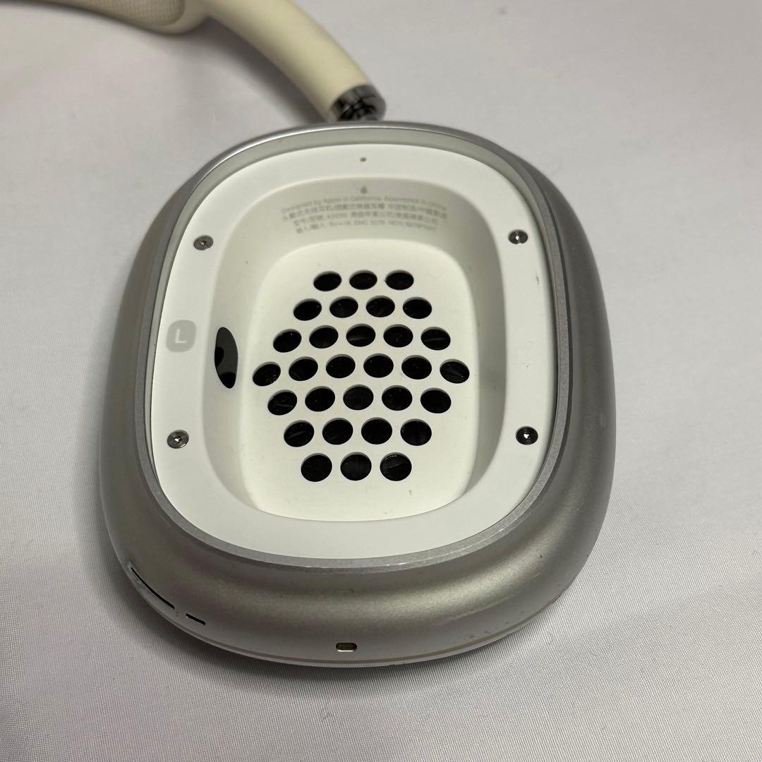 airpods max☆ホワイト☆シルバー☆箱付き☆ヘッドホン☆A2096