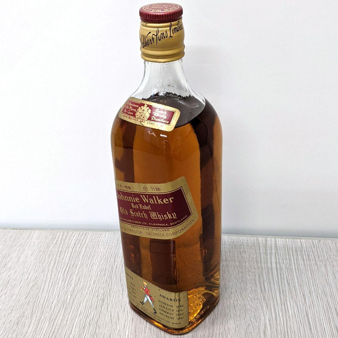 ジョニーウォーカー　赤ラベル　コールドベック　特級　760ml 43% 　箱なし