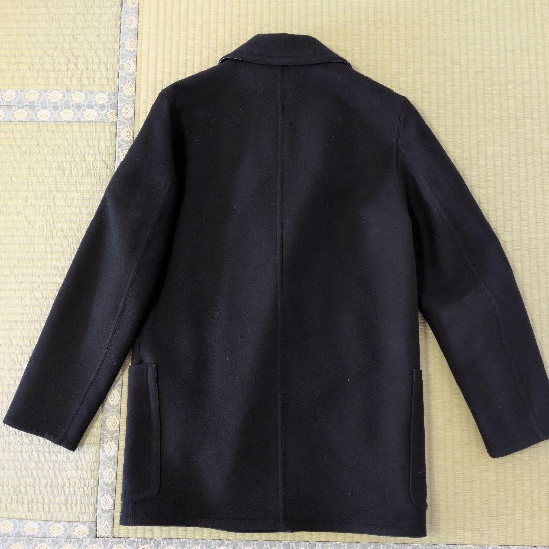 【美品】エルメス　ピーコート　ハーフコート 48 ヴィンテージ フランス製