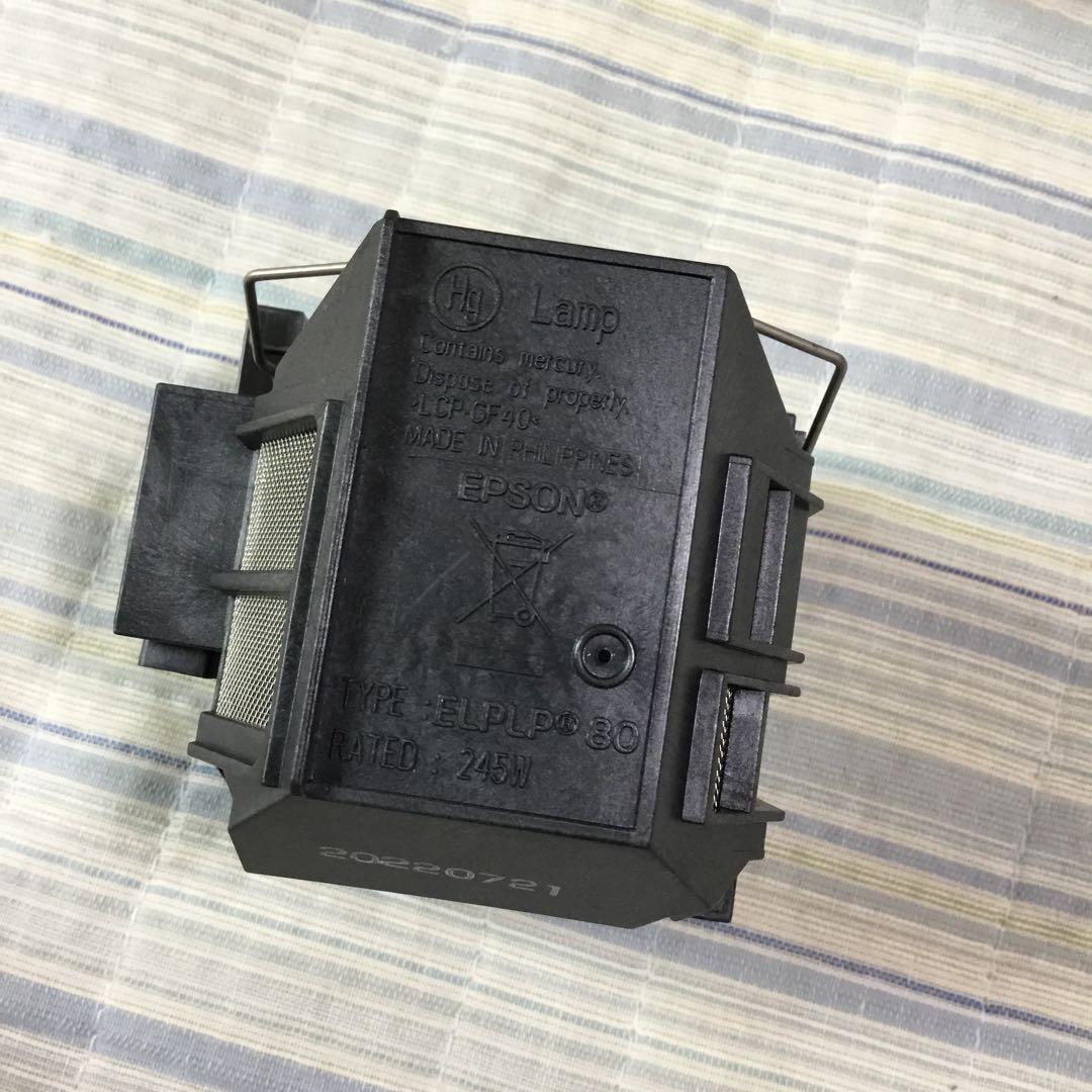 未使用EPSON ELPLP80 プロジェクターランプ 245W