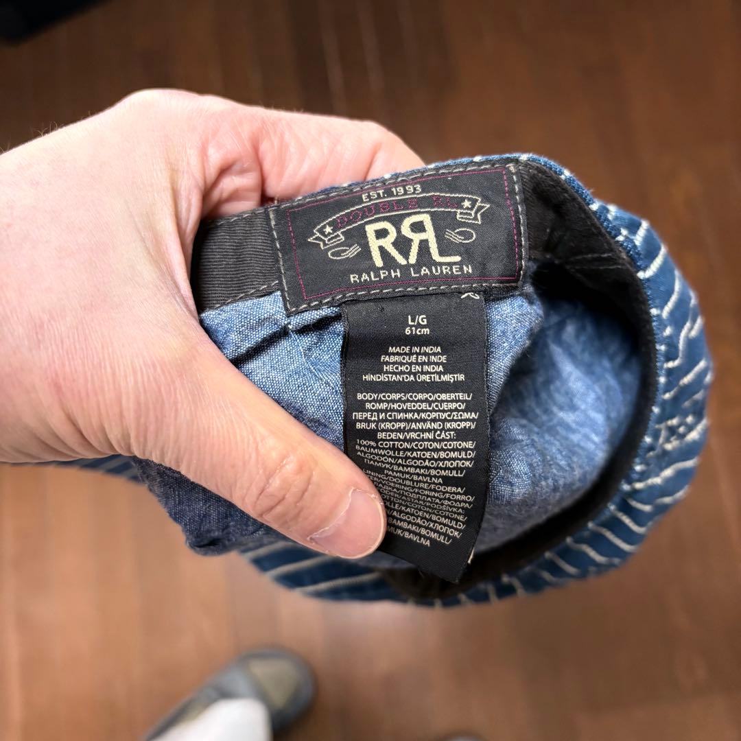 RRL ニュースボーイキャップ　ウォバッシュL