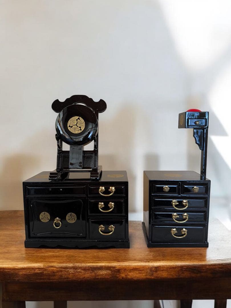 ヴィンテージ 雛人形 ひな道具 一式 伝統工芸