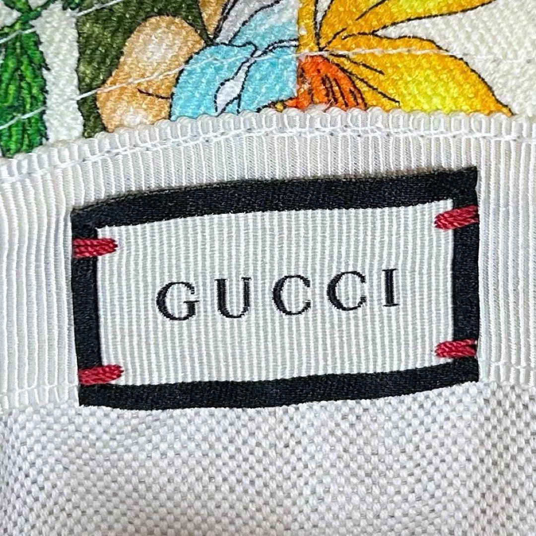GUCCI グッチ ハット 花柄 フローラ GG金具 ロゴ
