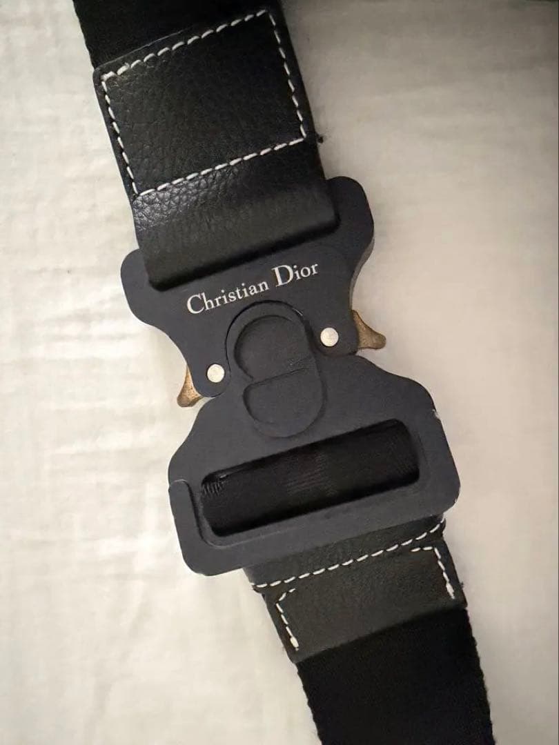 美品　DIOR × SHAWN STUSSY Bee サドルバッグ