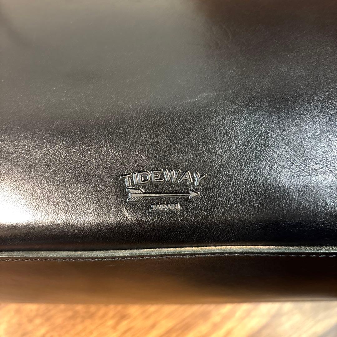 【美品】TIDEWAY LIGHT LEATHERシリーズ 2WAY ボストン