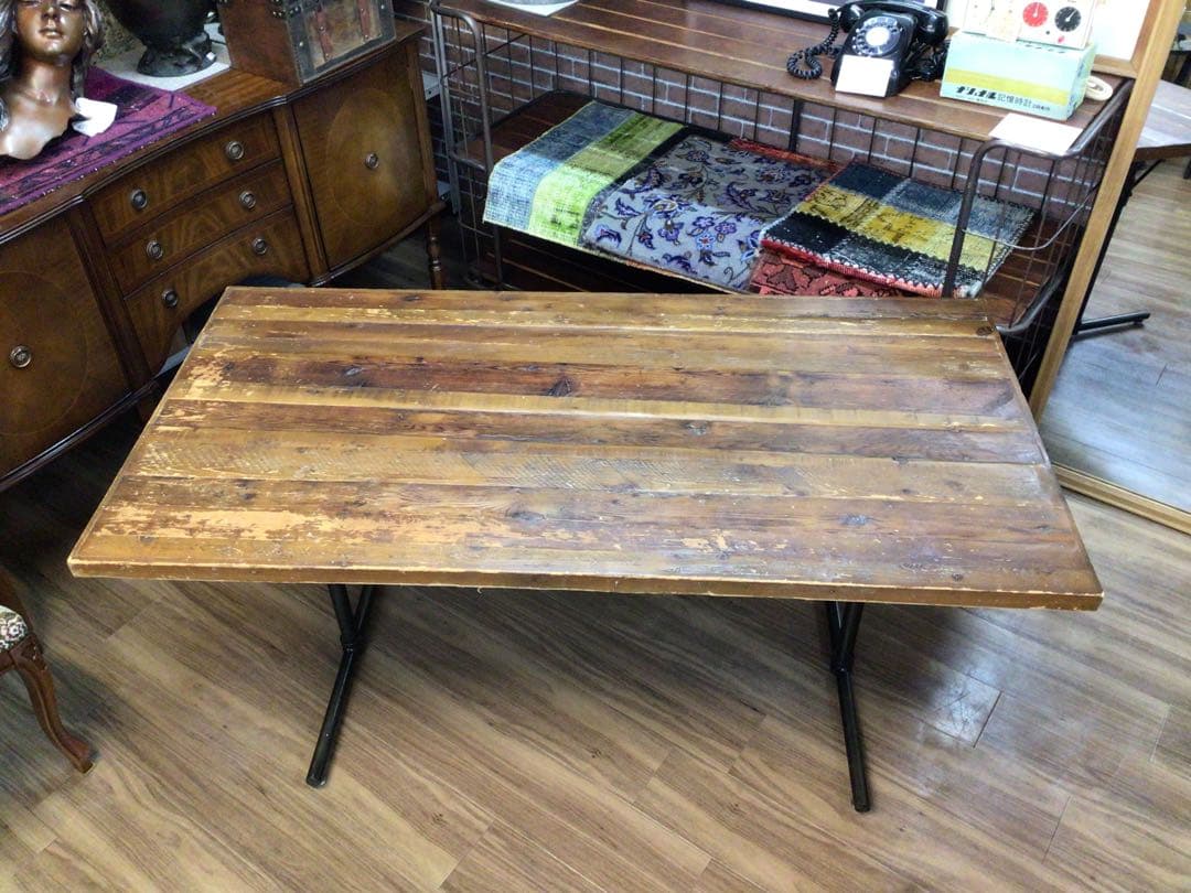 CRASH GATE フラッグⅡテーブル 140 ダイニング USED 引取限定