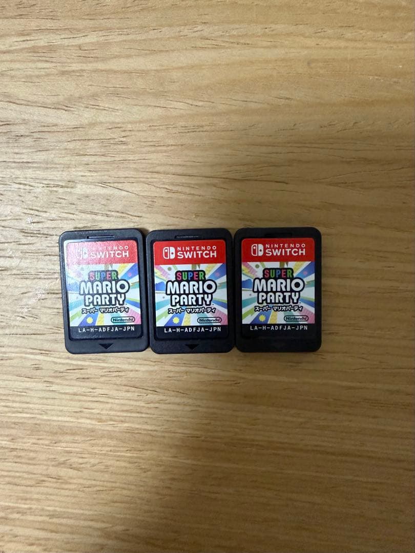 Nintendo Switchスーパーマリオパーティ　3本セット