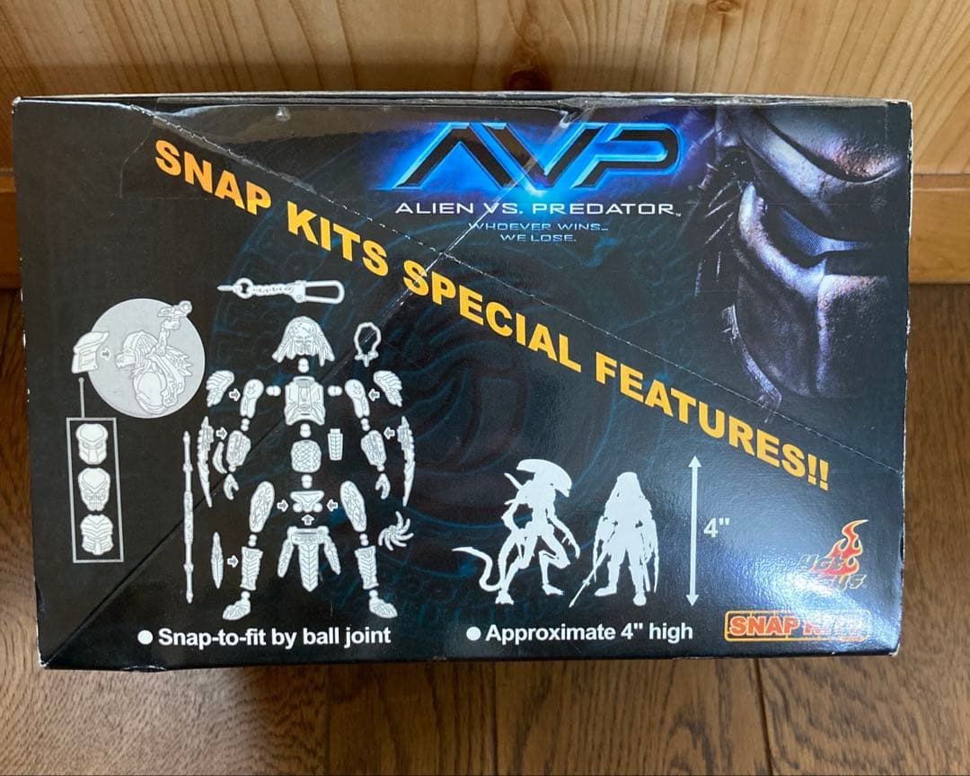 美品　未開封　ホットトイズ　エイリアンvsプレデター スナップキット