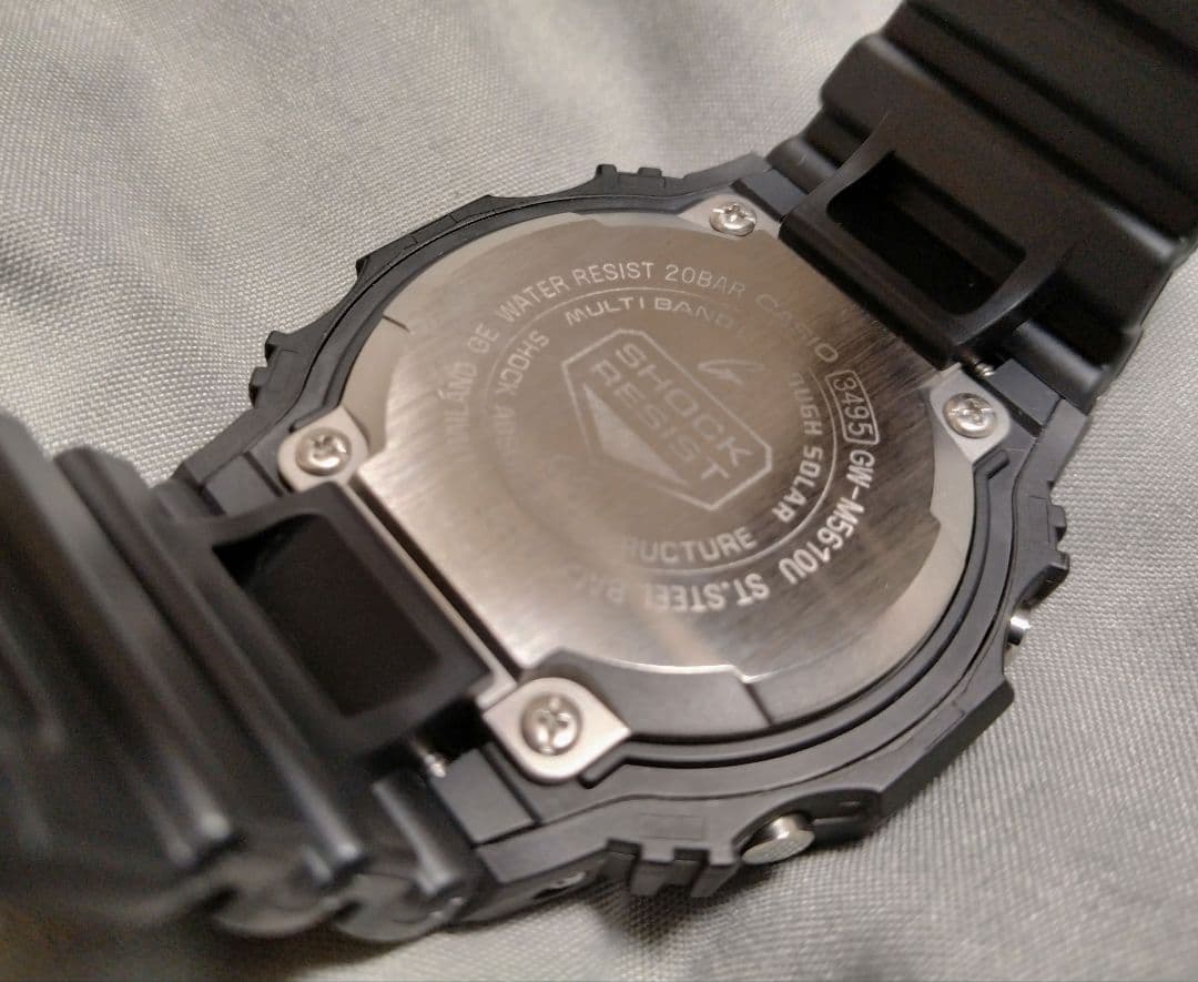 【美品】CASIO G-SHOCK GW-M5610U 電波ソーラー
