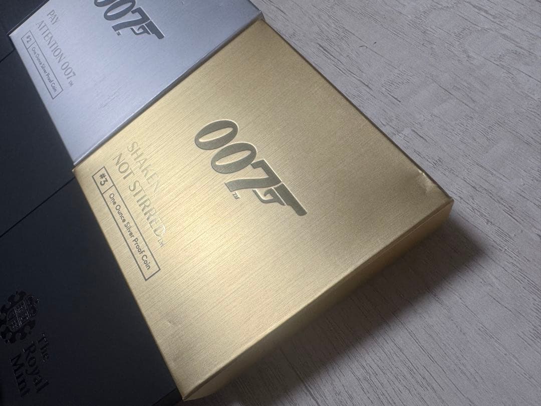 【NGC最高鑑定　PF70】ロイヤルミント007 銀貨　