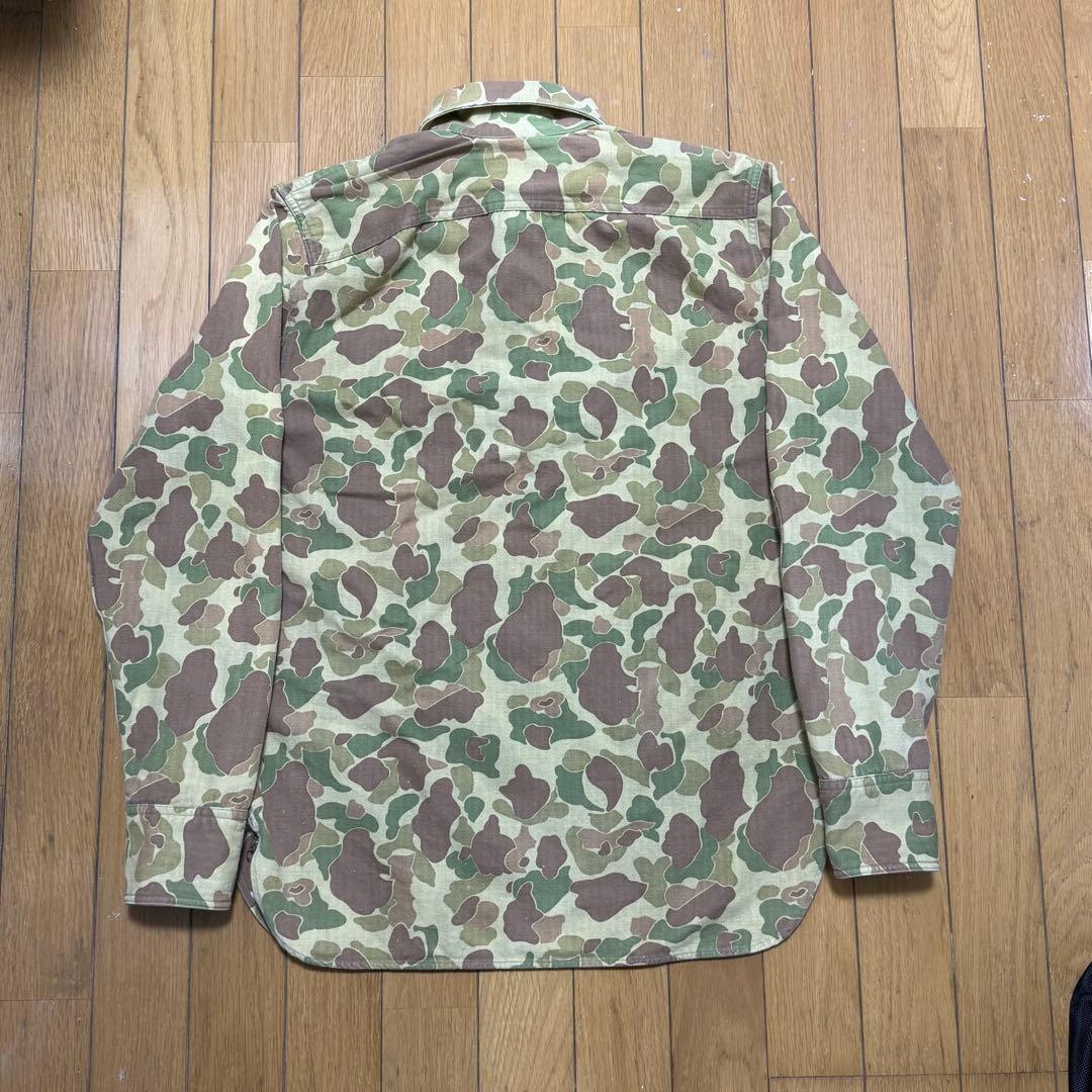 RRL リミテッド ダックハンター HBTプルオーバーシャツ S