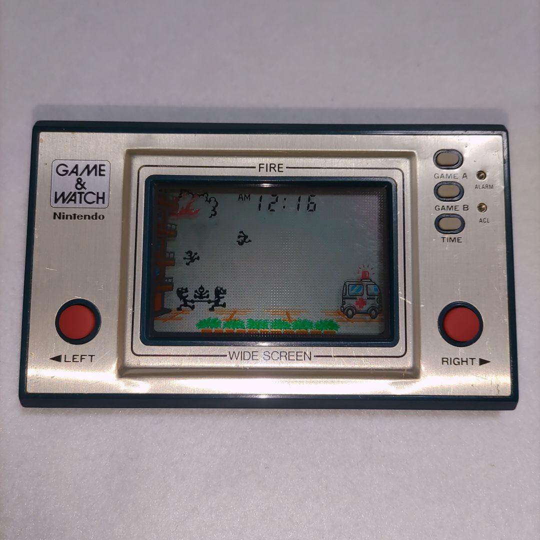 【最終値下げ】ゲーム＆ウォッチ ワイドスクリーン　ファイア