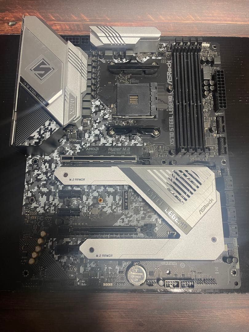Asrock X570 steel legend マザーボード
