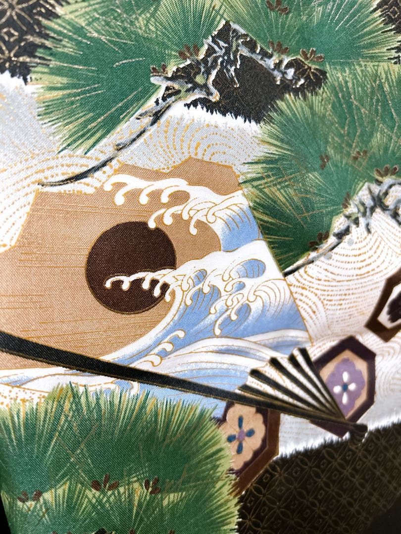 7歳用黒×ゴールド♡七五三　フルセット　男の子　黒系　兜　大きめ