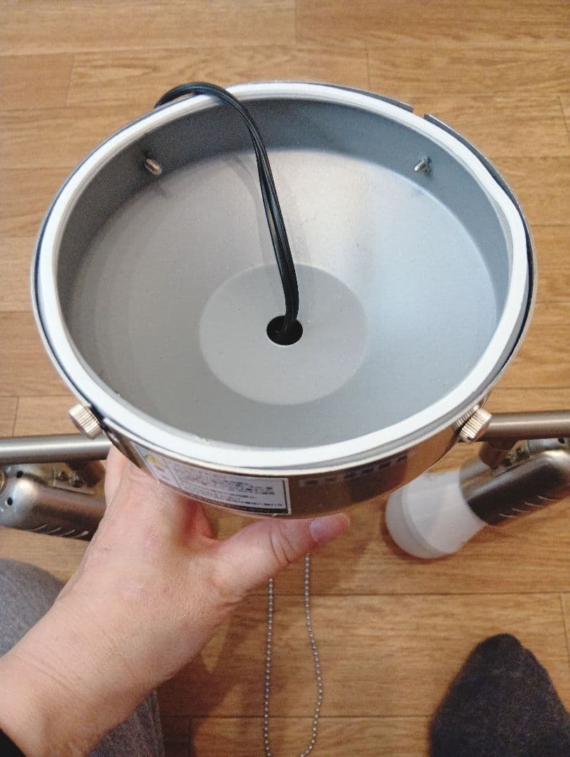 お値下げです☆彡YOUWA4灯 LED シーリングライト ステンレス製