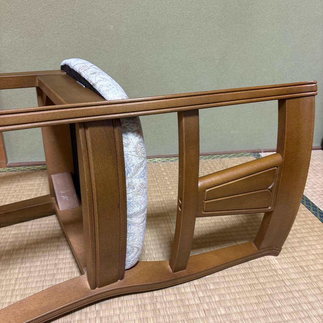 ブラウン 木製 ダイニングチェア ビオラ アイボリー KG-TS-0160 1脚