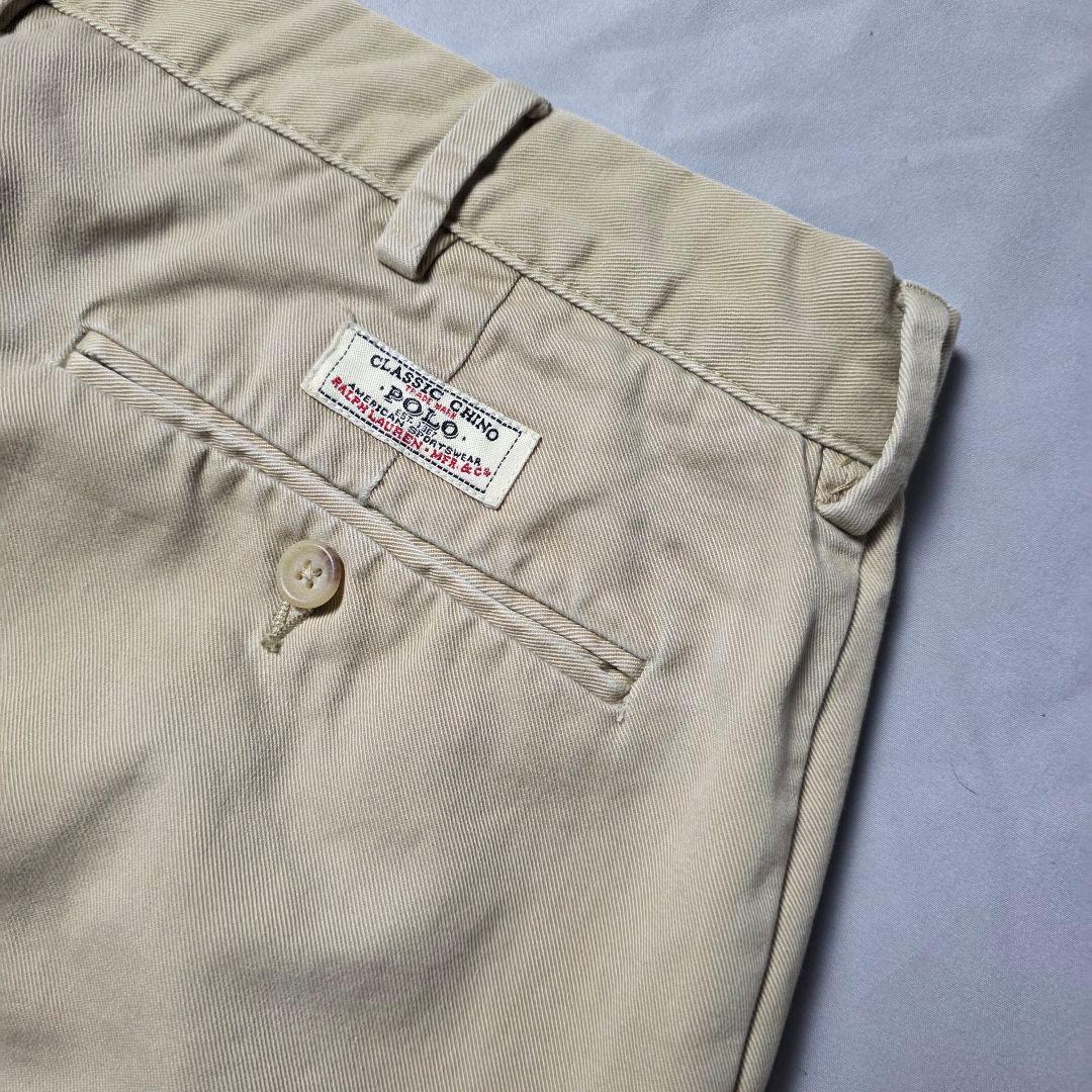 polobyralphlaurenラルフローレンチノパンポロチノW34