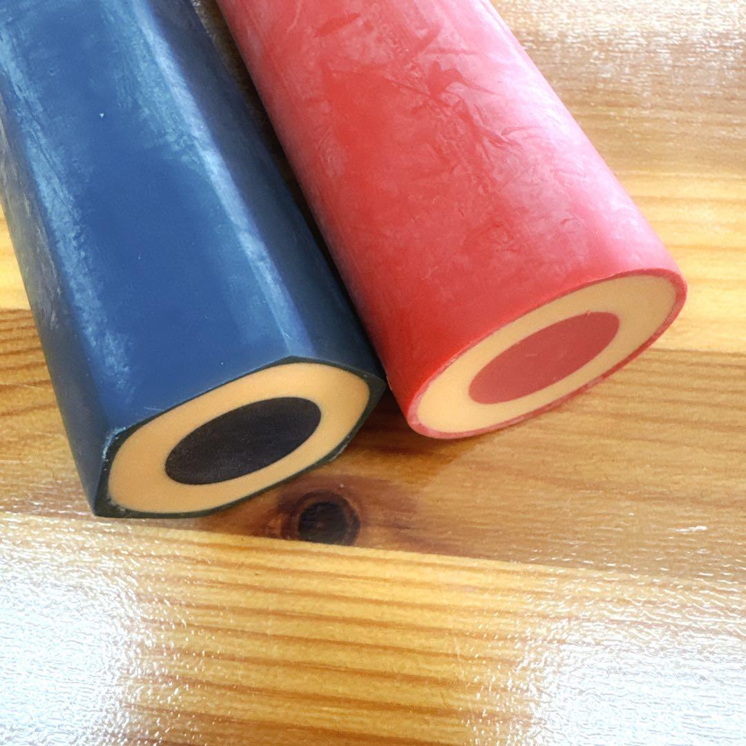 三菱鉛筆　鉛筆型巨大消しゴム　未使用2本セット昭和レトロ